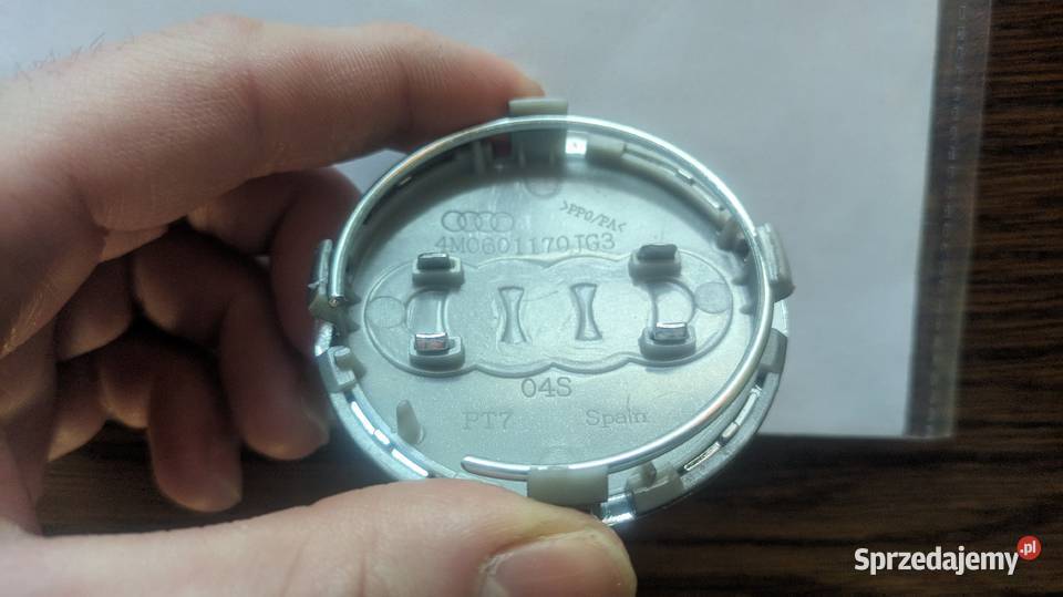 Dekielki Audi srebrne i czarne Ciężkowice sprzedam