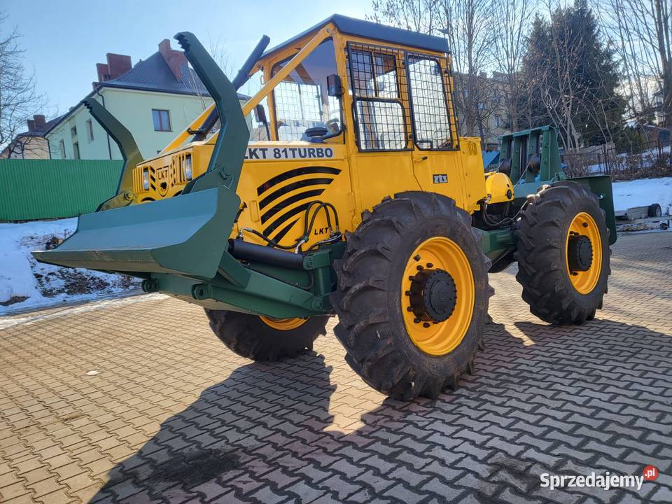 Skider LKT 81 Turbo Leśnictwo małopolskie Jordanów
