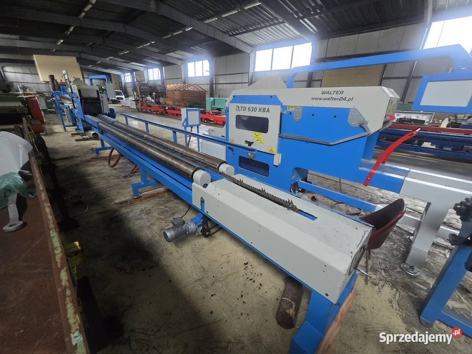 Linia do cięcia deski paletowej WALTER TD 630 TD Leśnictwo Jordanów
