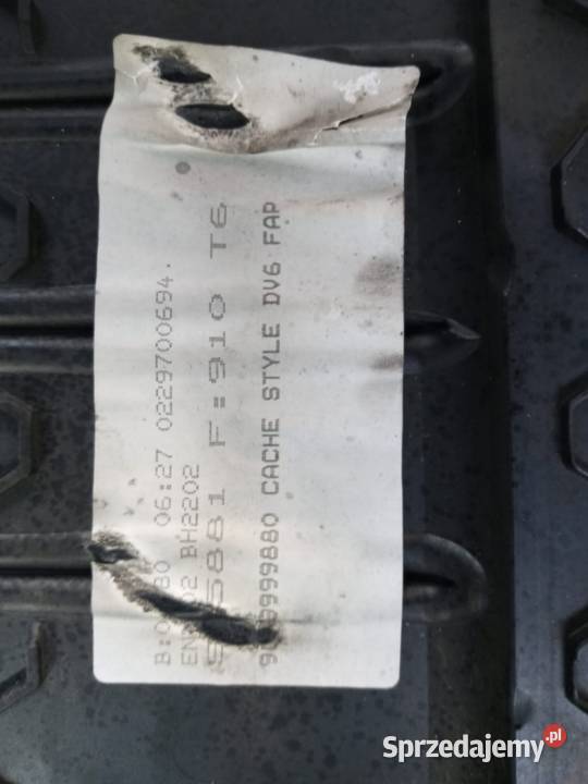 Pokrywa osłona silnika Peugeot Gliwice sprzedam