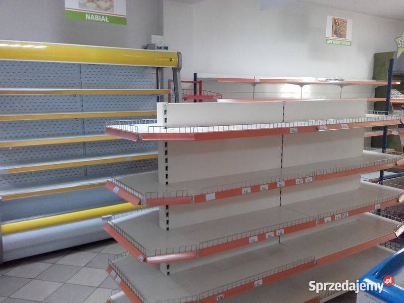 PÓŁKI SKLEPOWE MEBLE REGAŁY PRZEMYSŁOWE