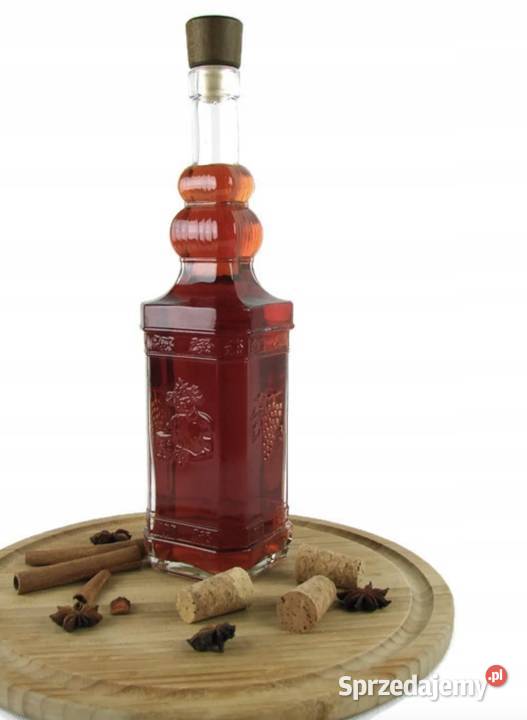 Karafka na wino nalewkę winogrono 750ml Branice sprzedam
