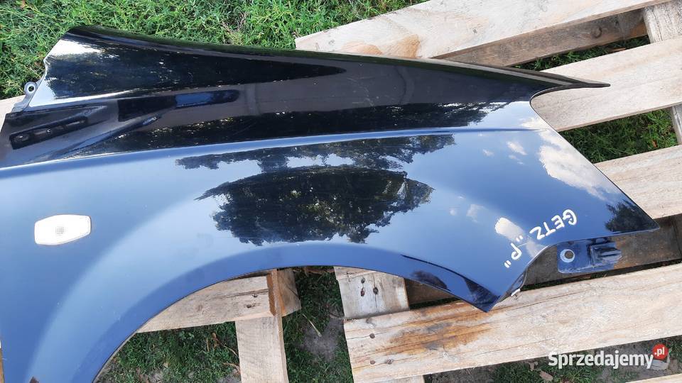 błotnik prawy przedni Hyundai Getz lift FL lak Dębno