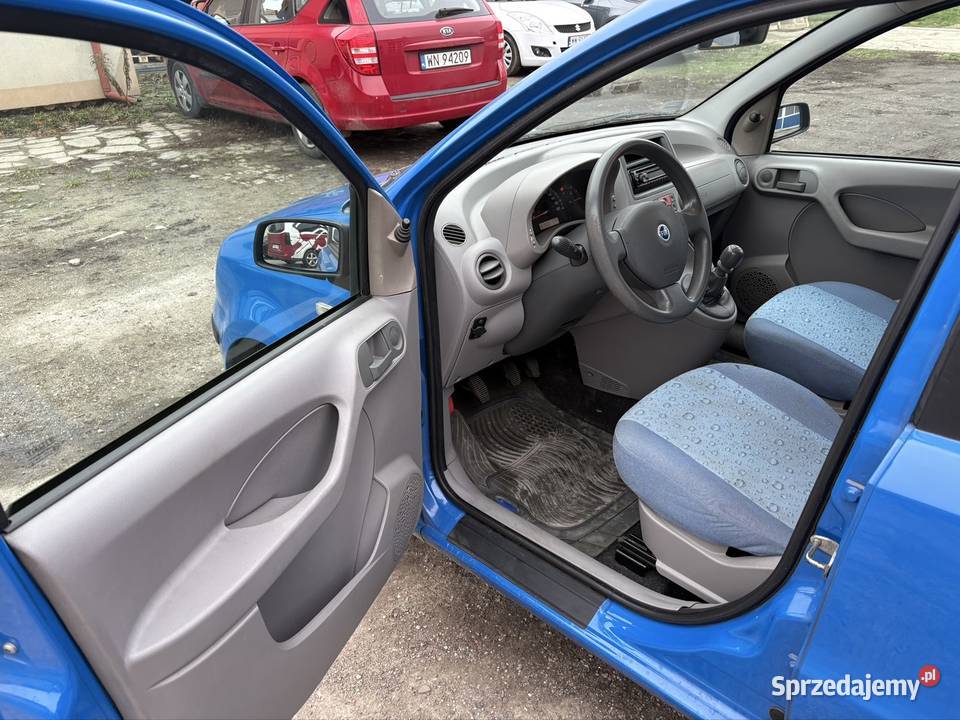Fiat Panda niebieski mazowieckie Warszawa