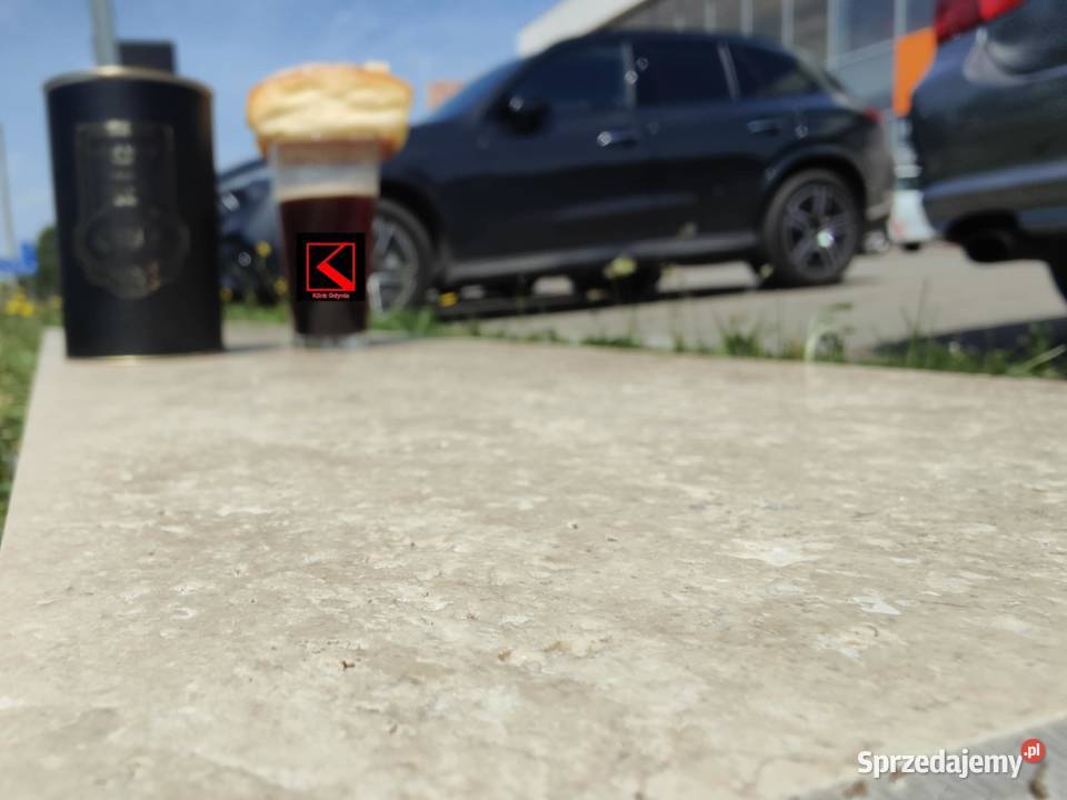 Stopień trawertynowy Classic szlifowany z