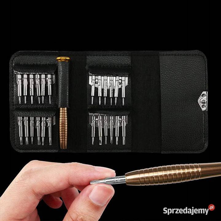 Zestaw Wkrętaków 25w1 24 Końcówki w Etui Ludźmierz