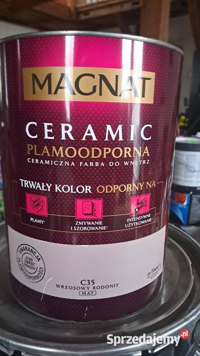 Farby MAGNAT Ceramic 25 l 5 l wyprzedaż 40 sprzedam