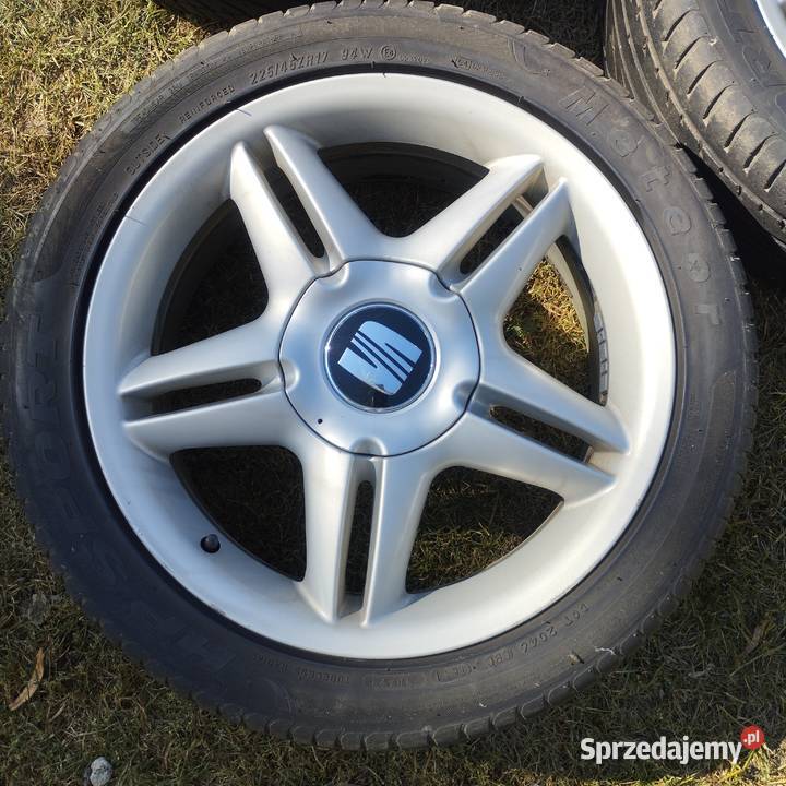 Komplet 4 felgi aluminiowe 17 Seat Leon TOP Seat (oryginalne) Meszki