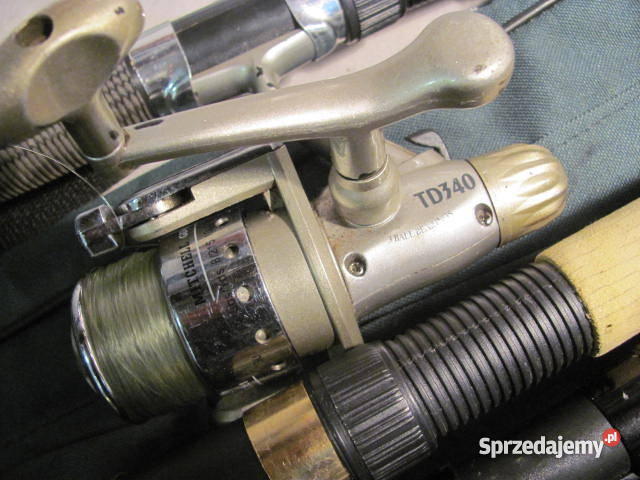 Wędki gruntowe z kołowrotkami pokrowcem 3 Tarnów sprzedam