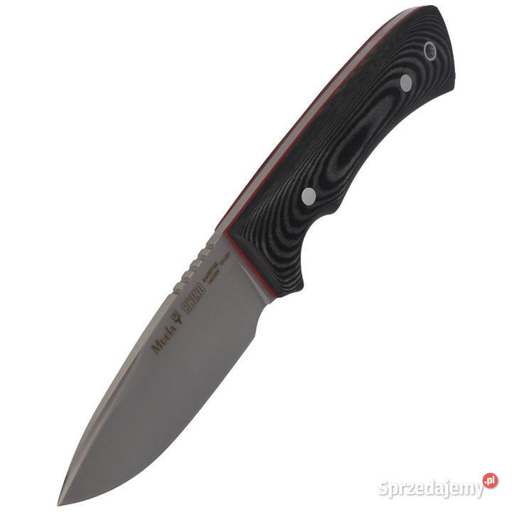 Nóż Muela Full Tang Black Micarta Satin 14C28N Sport i Wypoczynek Warszawa