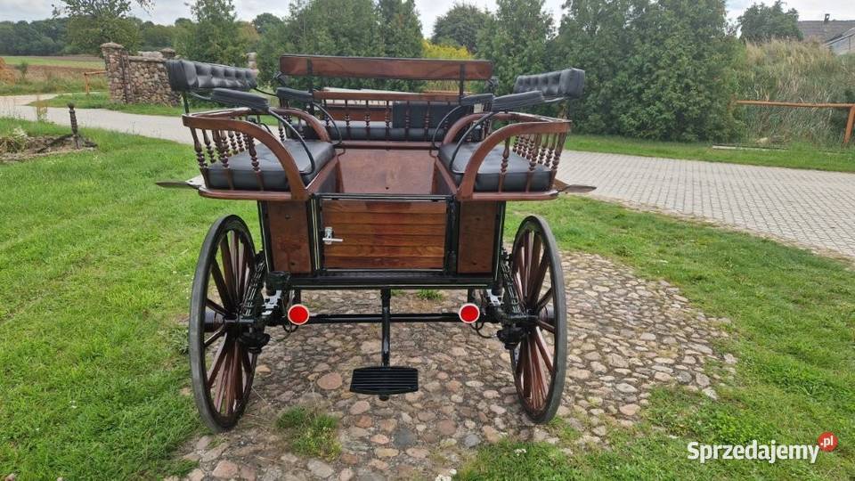 Powóz konny Bryczka Wagonetka na 1 i 2 konie Dolsk