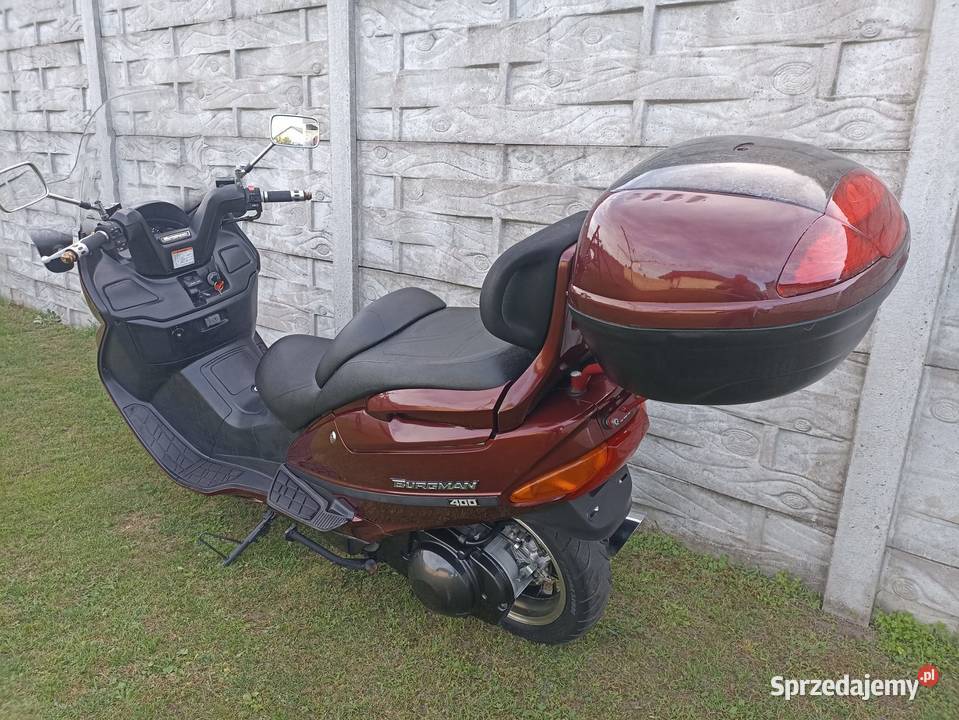 SUZUKI AN400 BURGMAN 2001r Rok produkcji 2001 Suzuki wielkopolskie Osowo Nowe