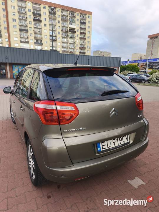 Citroen C4 Picasso I 17 salonowe 2 właściciel C4 Picasso Łódź sprzedam