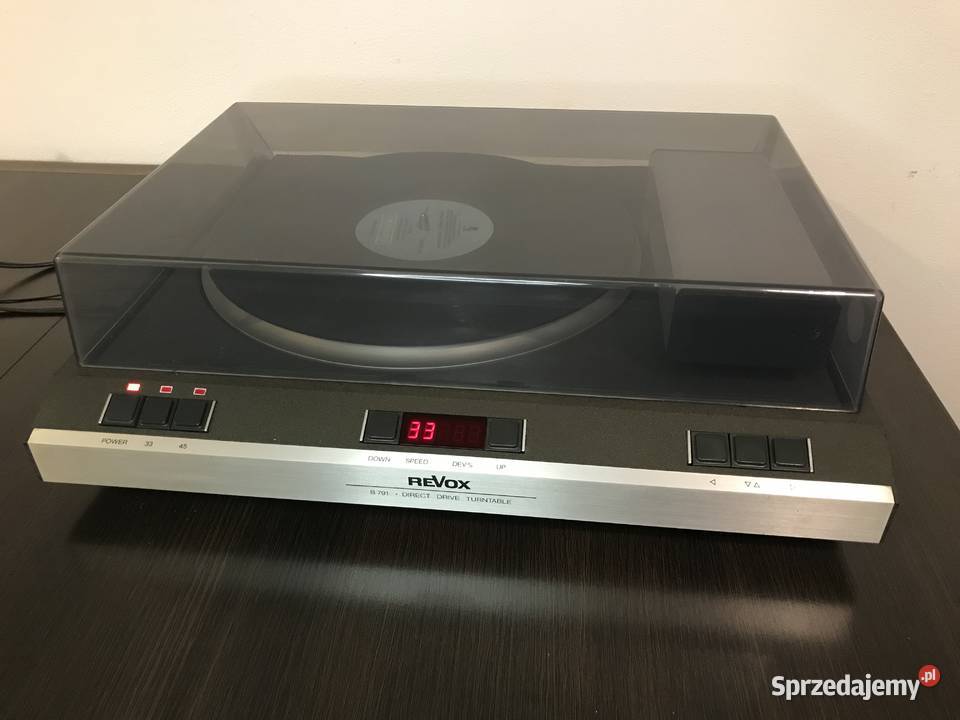 Gramofon Revox odbiór Krakow małopolskie Kraków sprzedam