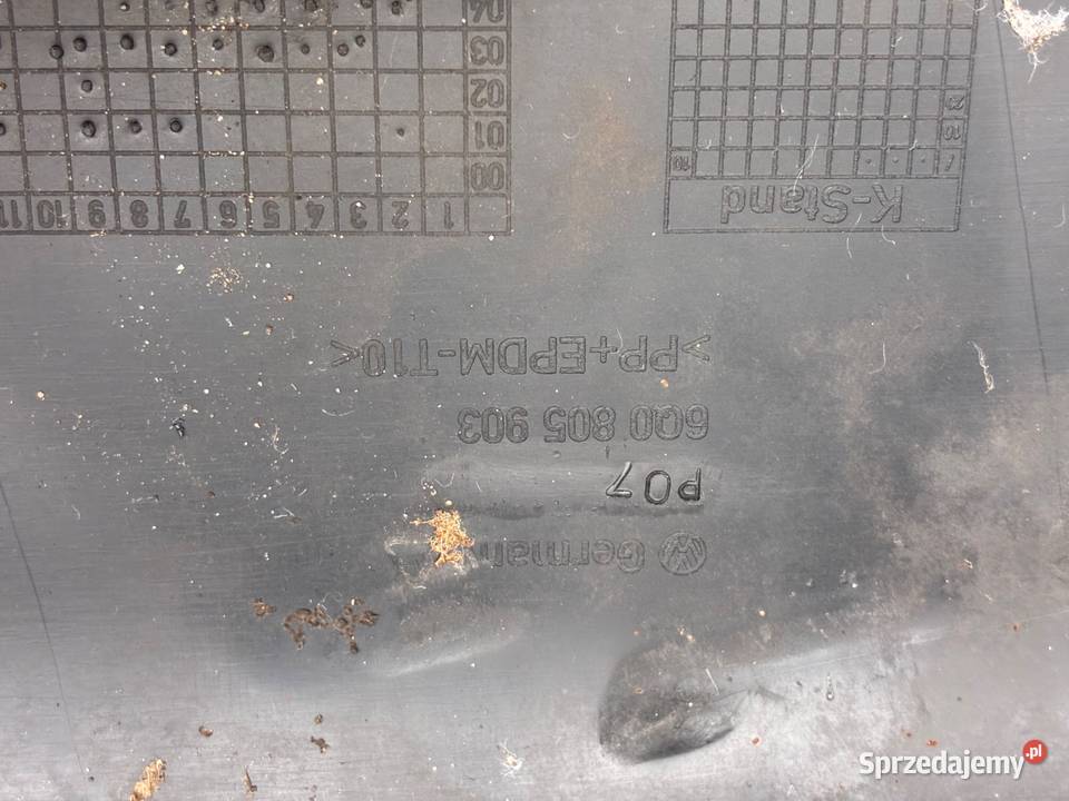Vw Polo 9N kod lak LB5N ZDERZAK PRZÓD PRZEDNI Słowikowo