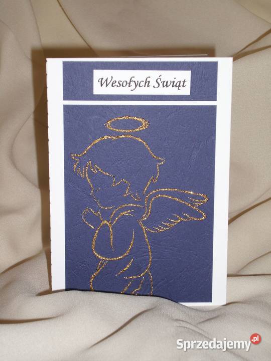 Kartki haftowane Bożonarodzeniowe na Boże Świdnik