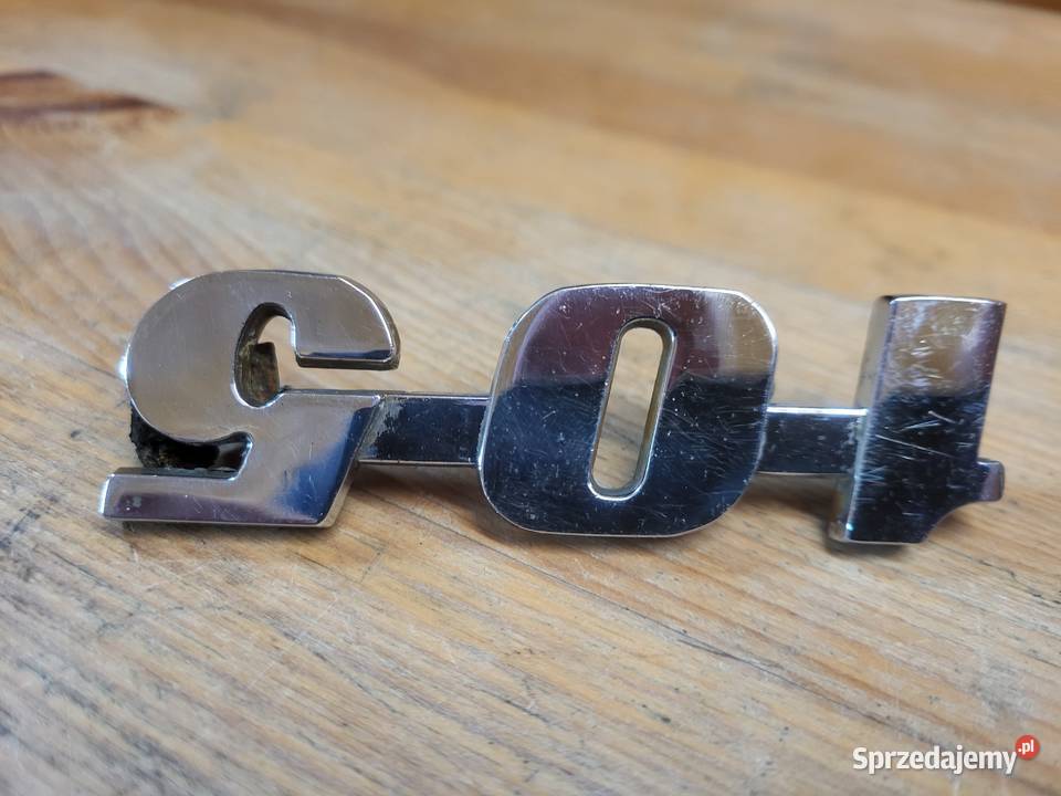 Syrena fabrycznie nowy emblemat logo znaczek Chodzież