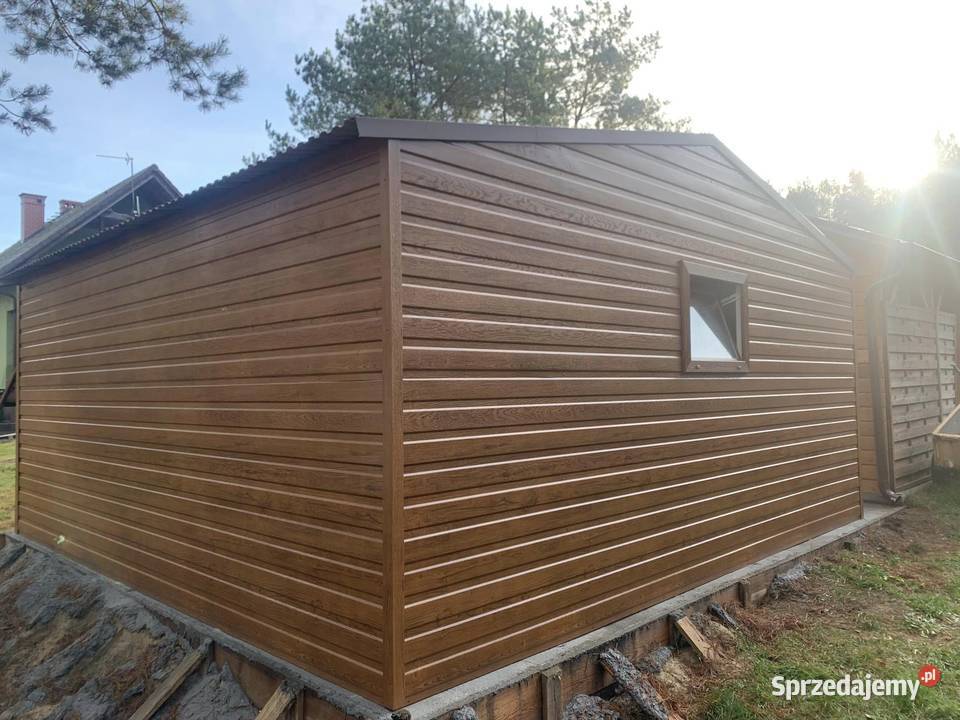 Producent garaży blaszanych każdy wymiar garaży mazowieckie sprzedam