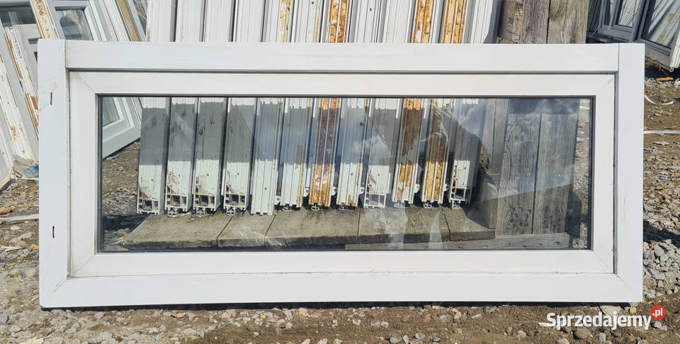 OKNA KacprzaK 148X62 OKNO Używane Plastikowe PCV mazowieckie Siedlce