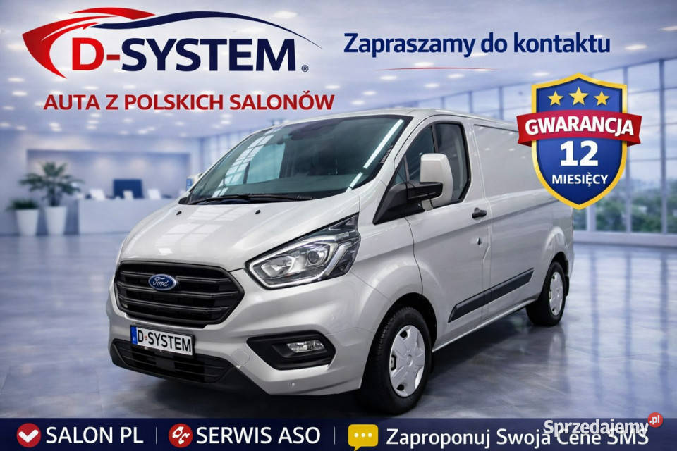 Ford Custom 2023r LONG Furgon fvat SUPER STAN Białystok