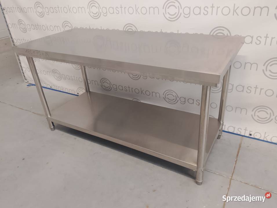 STÓŁ CENTRALNY SKŁADANY Z PÓŁKĄ 1600700850 Wrocław