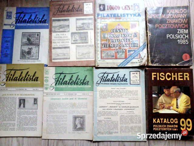 Katalog  znaczków  FISCHER 99 oraz zeszyty Filatelista
