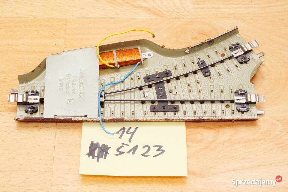 Marklin zwrotnica elektryczna 5123 skala H0 14 Lubin