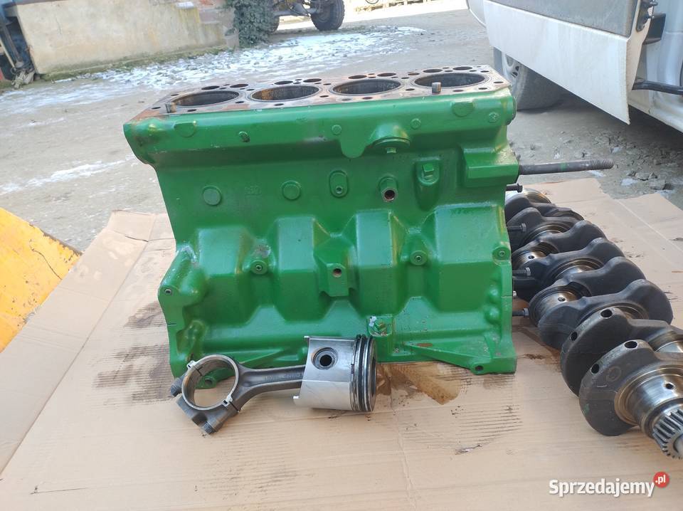 John Deere 2250 4039 R116194 silnik blok cześci Silnik i osprzęt Strzeszów