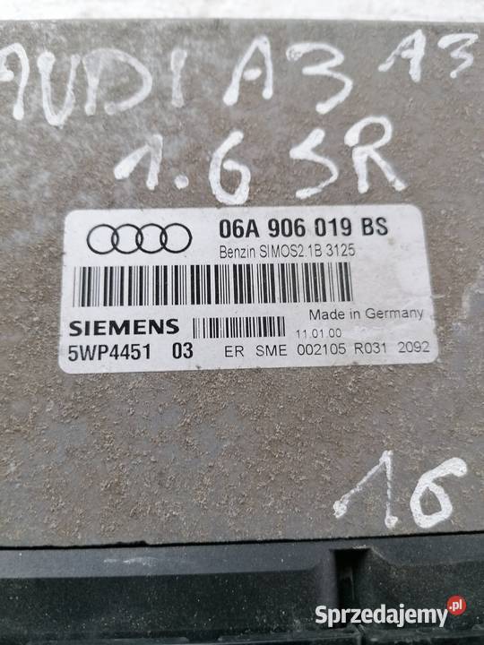 Zestaw Startowy Audi A3 16SR Wisznice