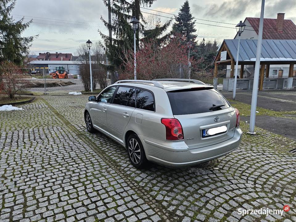 Toyota Avensis 2007r 20D 126 Navi Skóra Grzane Zarejestrowany w Polsce