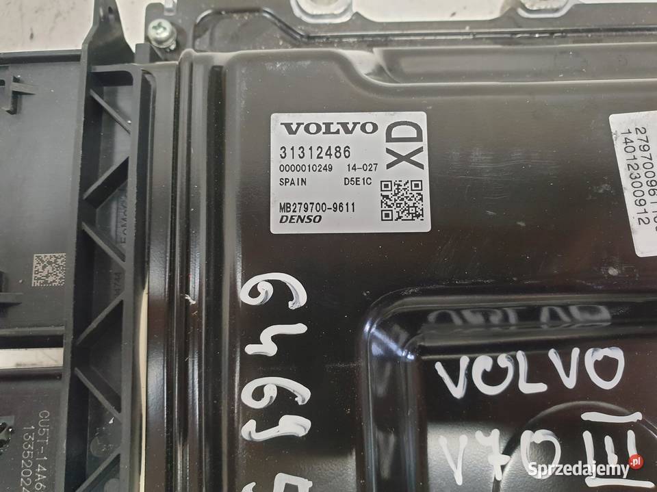 Volvo V40 II 20 D STEROWNIK SILNIKA komputer lubelskie Chełm
