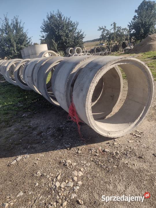 Sprzedam kręgi i pokrywy betonowe studnia szambo Skrzydłowice sprzedam