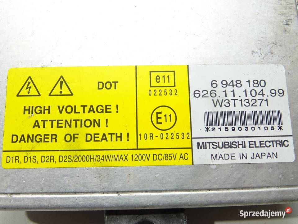 PRZETWORNICA XENON VOLVO V70 III 6948180 0716 podkarpackie