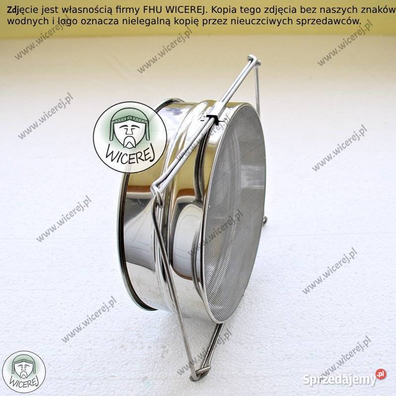 Sito do Miodu Premium Płaskie nierdzewne Jaśliska