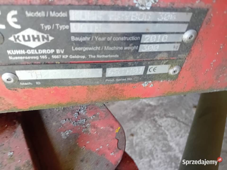 Przetrząsacz pokosów KUHN kujawsko-pomorskie Inowrocław