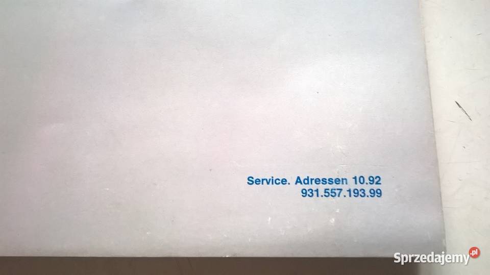 książki adresy SERVISÓW VW jazda ekonom ciężar miękka Gliwice