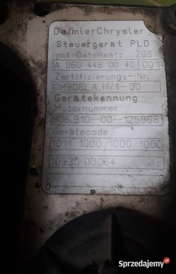Sterownik PLD Mercedes OM906LA Atego Econic 230 Częstochowa