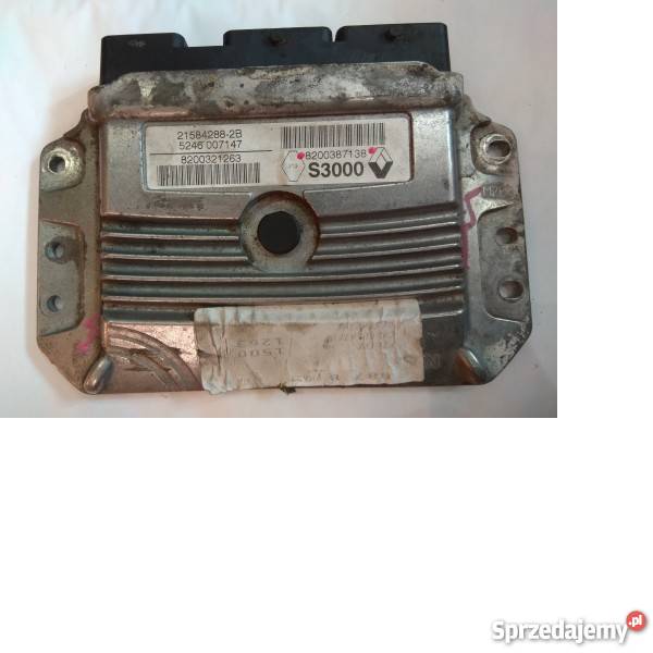 Komputer silnika Renault Scenic 8200387138 Sklep Układ elektryczny Margonin