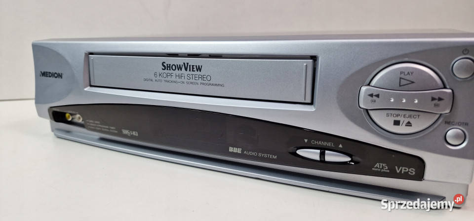 Medion Video i DVD 6 głowic MD 9023 b MD9023b Międzychód sprzedam