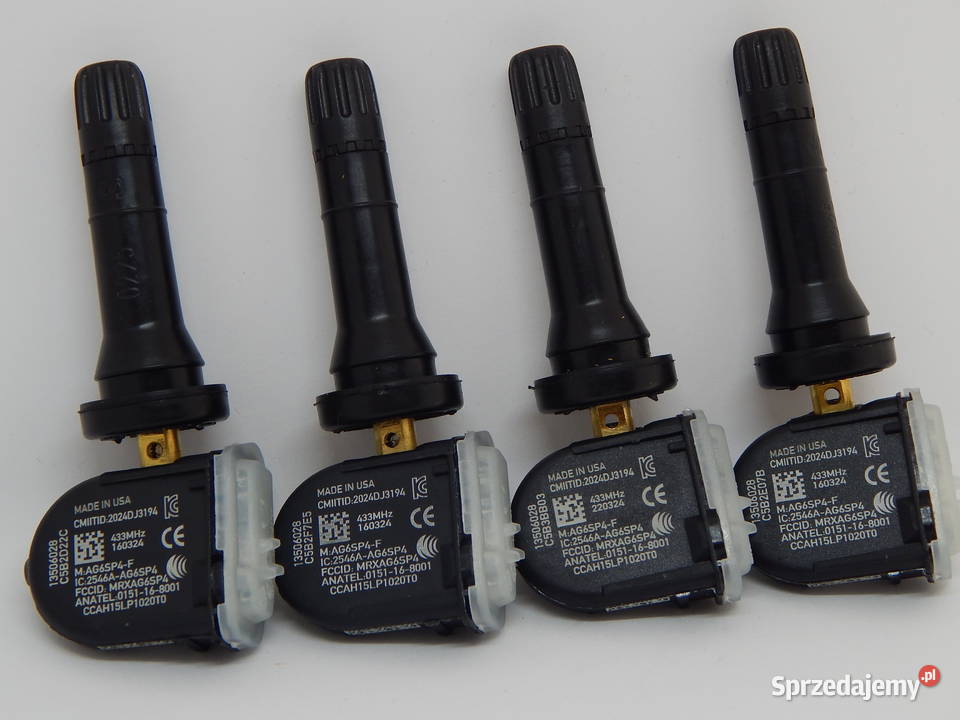 Czujniki ciśnienia opon 4 TPMS OPEL MADE IN USA Łódź