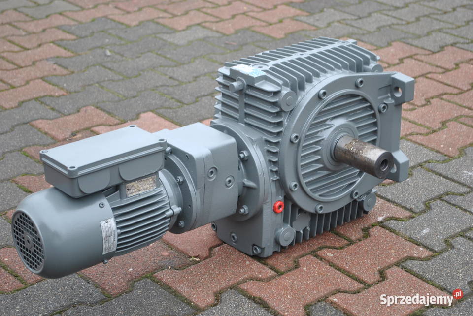 Motoreduktor kątowy 055kw 13obr z hamulcem Kargowa