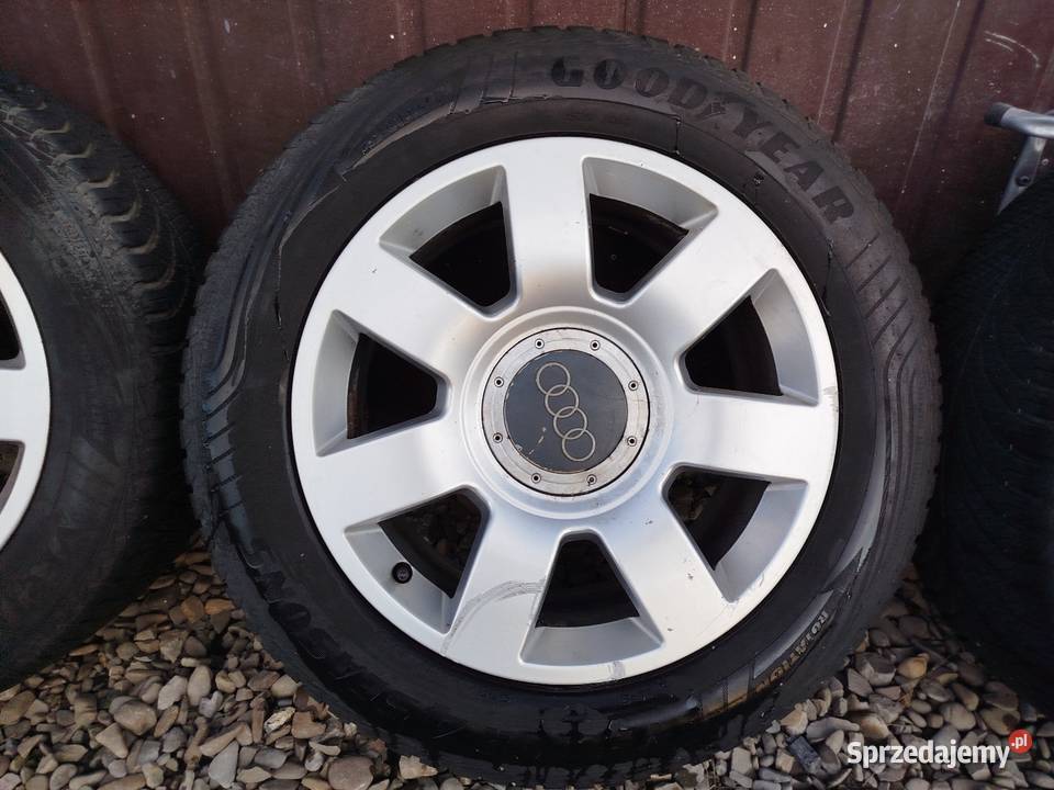 Sprzedam alufelgi z oponami zimowymi 235518 Samochodowe podkarpackie Rzeszów