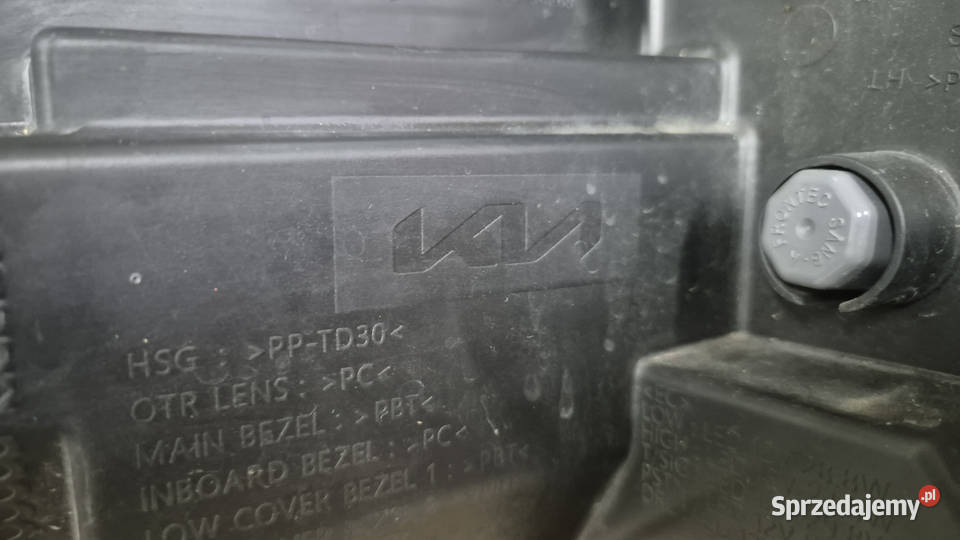 Kia Niro komplet lamp oryginalnych przednich Led osobowe