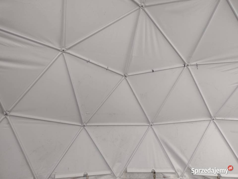 Hala namiotowa namiot sferyczny