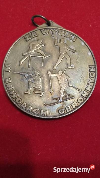 Medal WYNIKI W ZAWODACH OBRONNYCH