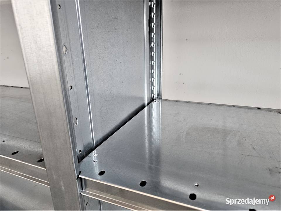 Regał Magazynowy 40x220x39318p Metalowy Ocynk Magazynowanie Dzierżoniów