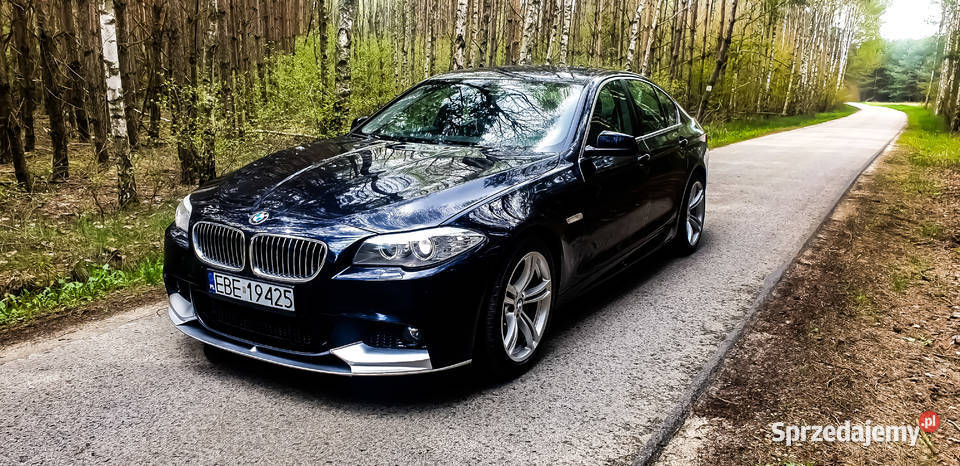 BMW Seria 5 F10 MPakiet skóry zadbany okazja Zarejestrowany w Polsce Seria 5 Bełchatów