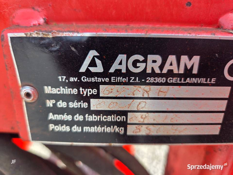 Samozaładowcza Ścielarka rozwijarka Słomy AGRAM mazowieckie