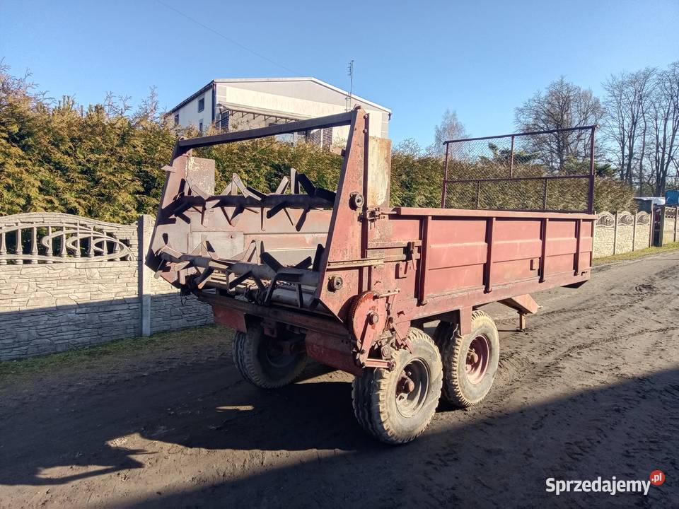 Rozrzutnik obornika tandem 6t śląskie Tychy