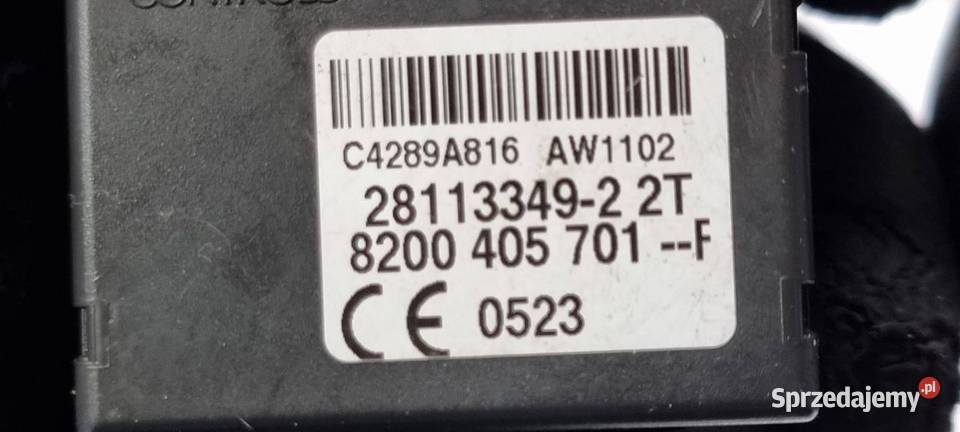 STACYJKA RENAULT MASTER III 8200405701F